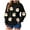 Black, variant on larppty Retro Santa Sweatshirt for Women Christmas Sweaters Crewneck Oversized Long Sleeve Tops Fashion Outfits (Black, M)