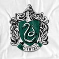 thumbnail image 2 of Harry Potter Slytherin Crest Women's T Shirt, White, Large, 2 of 6