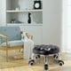 thumbnail image 4 of Taburete pequeño de salón con ruedas Macarena Asiento rodante bajo, 4 of 8