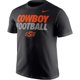 thumbnail image 1 of Camiseta gráfica Nike para hombre Oklahoma State Travel negra pequeña, 1 of 1