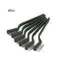 thumbnail image 2 of 6pcs Clening Wire Brushes Stainless Steel DIY Paint Rust Remover Removal Cleaning Polishing Detail Metal Brushes, 2 of 3