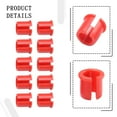 thumbnail image 4 of 10pcs Plastic Bike Valve Adapter Pump For-American To-French Rim Schraders Valve Adapter To Presta Plug Bike Convert Tool Parts, 4 of 12