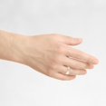 thumbnail image 3 of Pompeii 8mm Flat High Polished Comfort Fit Plain Wedding Band 14K Rose Gold Ring (,), 3 of 3
