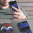 thumbnail image 5 of SOATUTO For Google Pixel 8 5G/Pixel 8 Pro Case Built-in Card Holder & Kickstand & Slide Camera Cover Fit Magnetic Car Mount Holder Case For Google Pixel 8/Google Pixel 8 Pro - Pixel 8,Blue, 5 of 8