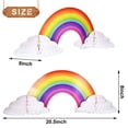 thumbnail image 2 of Centro de mesa WILLBOND Rainbow Honeycomb Paper Rainbow Cloud, 2 of 6