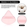 thumbnail image 3 of 12 piezas de soplo de polvo para cara, triángulo, soplo de maquillaje para polvo suelto, base cosmética suave para el cuerpo, esponja, polvo mineral, herramienta de maquillaje seco, 3 of 5