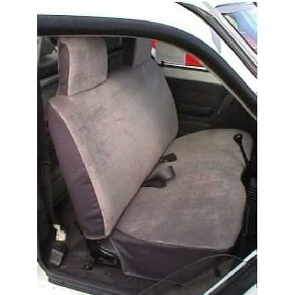 T733 Durafit Seat Covers, made to fit 1989-1995 Pickup 2 Wheel Drive Bench Seat with Small Shifter Cutout in Gray Endura