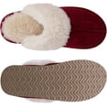 thumbnail image 5 of Women's Fuzzy Memory Foam Slippers Fluffy Winter House Shoes Indoor and Outdoor, 5 of 13