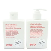 EVO Ritual Salvation Repairing Shampoo 10.14 oz & Ritual Salvation Repairing Conditioner 10.14 oz Combo Pack