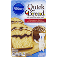 Pillsbury Quick Bread Cinnamon Swirl Bread and Muffin Baking Mix 17.4 OZ Box
