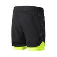 thumbnail image 4 of Lixada Men 2 in 1 Running Shorts Quick Drying Breathable Active Training Exercise Jogging Marathon Cycling Shorts, 4 of 7