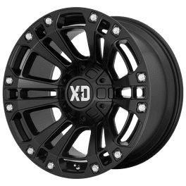 Hollow 新品未開封9枚 XD Aluminum Rim XD822 MONSTER II 20X9in Matte Black Finish