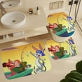 thumbnail image 6 of Looney Tunes Cartoons 4 Pcs Shower Curtain Set Bathroom Sets Shower Curtain with 12 Hooks Bathroom Decor with Rugs Bath Accessories with Mats Toilet Lid Cover, 6 of 8