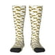 thumbnail image 1 of Fotbe Leopard Print Calcetas Divertidas Estampadas para Hombre y Mujer, Calcetas de Algodón hasta la Rodilla para Caminar, Correr, Enfermería y Embarazo, 1 of 6