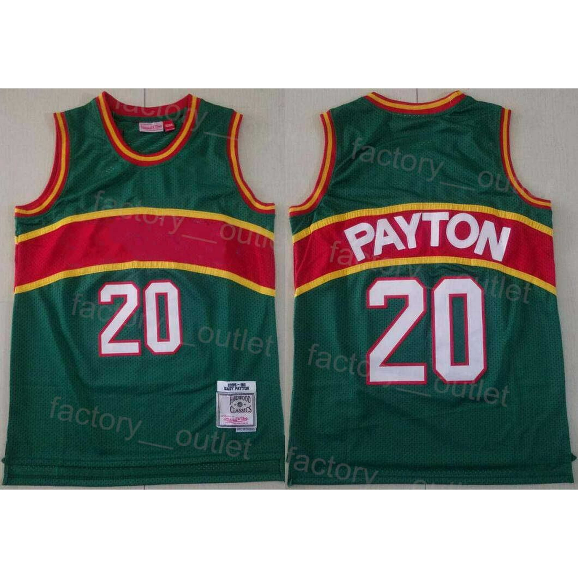 NBA_ jersey Men Basketball Shawn Kemp Jersey Gary Payton Kevin