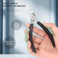 thumbnail image 3 of Cortaúñas profesional: cortador de uñas encarnadas de precisión para dedos gruesos, tijeras para uñas de los pies, mango suave de acero inoxidable, 3 of 5