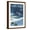 Brown Frame, variant on Art.com White Sands National Monument, New Mexico - Lightning Storm Art Print by Lantern Press, Black Frame Wall Art, 21" x 29"
