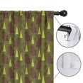 thumbnail image 4 of Blackout Kids Curtains,Green Bigfoot and Tree Pattern Childrens Insulated Curtains Set Of 2,Bedroom Essentials,Toddler Room Decor 42x54in(106x137cm), 4 of 5