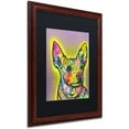 thumbnail image 2 of Trademark Fine Art "Listening" Canvas Art by Dean Russo, Black Matte, Wood Frame, 2 of 4