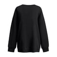 thumbnail image 5 of Sudadera para mujer Sudaderas de cuello redondo Festival Moda Otoño Impreso Blusa de manga larga suelta Casual Pullover Tops Sudadera Odeerbi ODB-5, 5 of 5