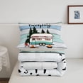 thumbnail image 5 of Catabedysis Modern 3D Camping Full Size Comforter Sets,Camper Print Bedding Comforter Set For Boys,Multicolor,Light Gray Reversible,3pcs,1 Comforter and 2 Pillowcases, 5 of 7