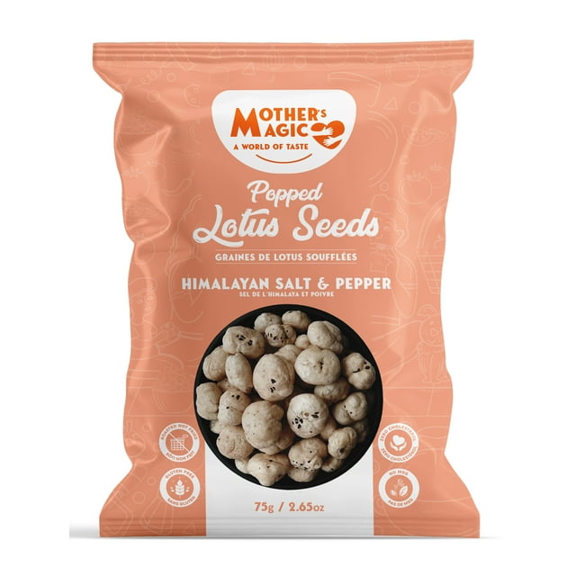 Graines de lotus soufflées MM - Sel de l'Himalaya