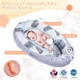 thumbnail image 2 of Tumbona para bebés de 0 a 24 meses, 100% algodón, transpirable, de 0 a 24 meses, 2 of 9