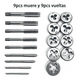 thumbnail image 2 of Kit De Machuelos Con Maneral Broca Ajustable Estuche Verde 20pcs, 2 of 6