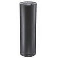thumbnail image 2 of DuraVent 8812 Black Close Clearance Double Wall Stove Pipe, 2 of 2