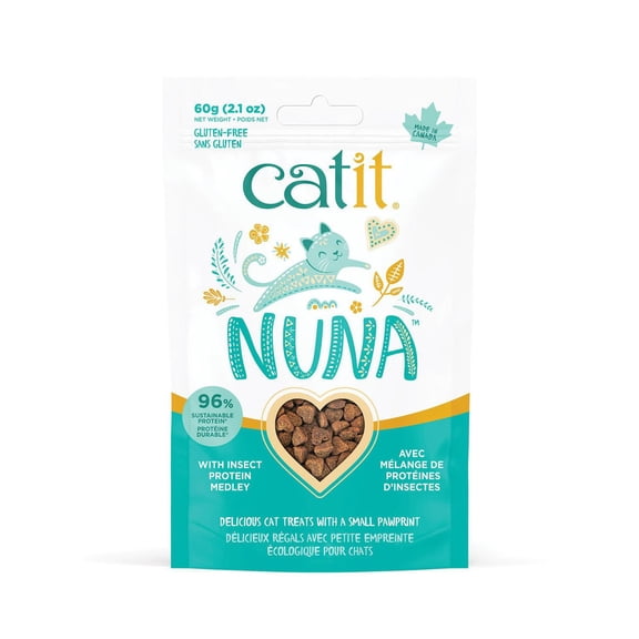 Catit Nuna Insect Protein Medley, Cat Treats 60g