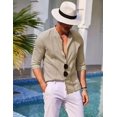 thumbnail image 3 of Camisas Casuales De Playa Con Guayabera Cubana Para Hombre, 3 of 8