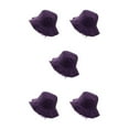 thumbnail image 2 of VONKY Bucket Hat For Sun Protection Headgear For Outdoor Adventure Caps Stylish Protection Casual Comfort Outdoor Activities purple 5Set, 2 of 6