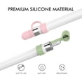 thumbnail image 4 of AhaStyle 3 Pack Replacement Cap Silicone Anti-Lost Cap Accessories Compatible with Apple Pencil 1st Generation (White,, 4 of 5