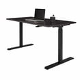 thumbnail image 3 of Realspace® Magellan 60"W Pneumatic Height-Adjustable Standing Desk, Espresso, 3 of 6