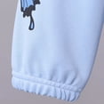 thumbnail image 5 of TAmten Girls' Clothing Set Butterfly Print Crop Top Hoodies Sweatpants 2 Piece Outfits Kids Sweatsuit Tracksuit Jogger Set(Light Blue,7-8 Years), 5 of 6