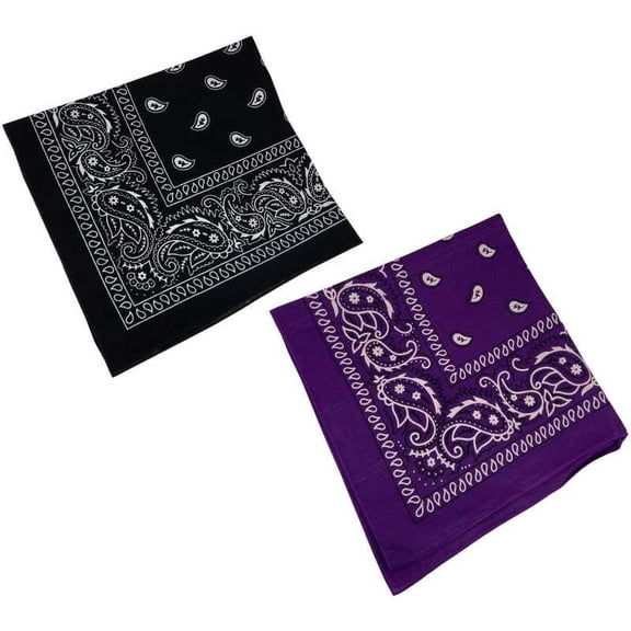 Bandanas for Men & Women, Boys & Girls - Paisley Bandana - Head Wrap, Scarf