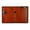 Color:brown, variant on Leather Conference Folder Multiple Compartments Zippered Business Document Case with Clipboard Card Holder Pen Slot
