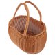 thumbnail image 1 of CHICHUMID Cesta Portátil De Plástico Marrón Para Picnic Con, 1 of 5