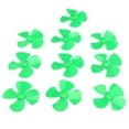 thumbnail image 2 of 10 hélices de 80 mm y 4 palas de plástico para bricolaje, accesorios de modelo de juguete giratorio con orificio de 2 mm XR-149, color verde, 2 of 14
