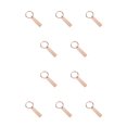 thumbnail image 2 of Naiovety Blank Keychain Polish Decoration Key Chain Handbag Decorative Hanging Fashion Clothes Keyring Keys Gifts Waist Engraving Type2 NO2, 2 of 6