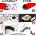 thumbnail image 3 of Steering Wheel Lock Anti Theft Car Device Universal Prevention, 3 of 5