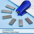 thumbnail image 4 of 100 Pack of Bulk Wholesale Mini Staplers in Multiple Colors Offices - 100 Count Mini Staplers in Assortment of Red, Blue, Green, Yellow, 4 of 7