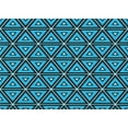 thumbnail image 1 of Ahgly Company Indoor Rectangle Patterned Deep-Sea Blue Area Rugs, 8' x 12', 1 of 6