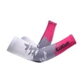 thumbnail image 2 of Pxiakgy 1 Pairs Arm Sleeve Uv Sun Protection Sleeves Cooling Sports Sleeve Anti Slip Ice Silk Warmers Arm Covers for Men Women Summer Outdoor Sports Ice Sleeve Arm Guard Detachable Sleeves Hot Pink, 2 of 5