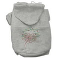 thumbnail image 3 of Christmas Pet, Dog  Cat Hoodie Rhinestone, "Christmas Wreath", 3 of 7