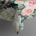 thumbnail image 3 of Pioneer Flower Floral Print Pattern Rectangle Tablecloth 60"x84",Waterproof Polyester Rectangle Table Cloth, Wipeable Spillproof Polyester Tablecloth for Dining, Camping, Indoor and Outdoor, 3 of 5