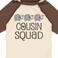thumbnail image 4 of Inktastic Cousin Squad Elephant Boys or Girls Long Sleeve Baby Bodysuit, 4 of 5