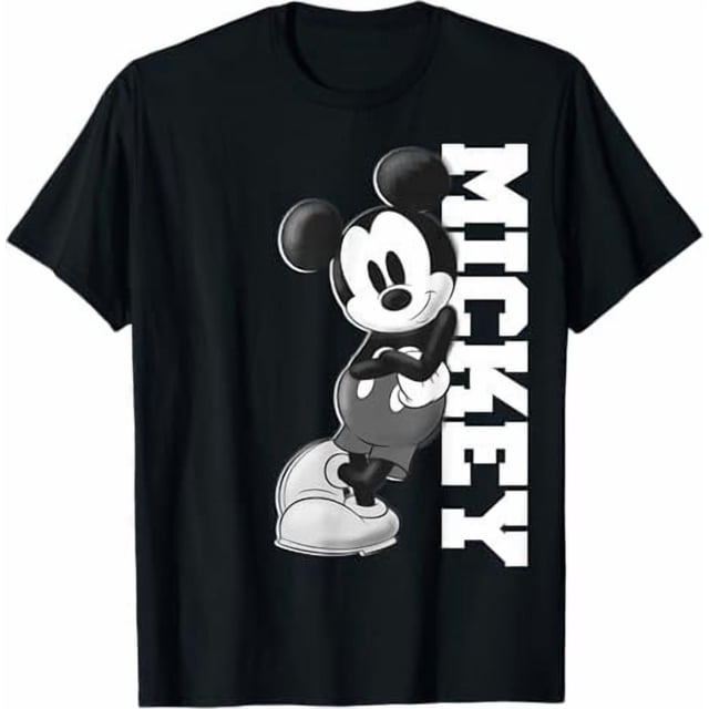 Disney Mickey And Friends Mickey Mouse T-Shirt Graphique Mince Toutes Tailles P-5TG