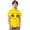 02-Yellow, variant on Boys Girls Short Sleeve Polo Shirt Collared Funny Expression Graphic Tees Summer School Uniform Shirt for Kids,Size 3-14 Years 04-Green 110