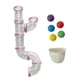 thumbnail image 1 of Kit de tablero sensorial para niños con piezas de actividades, tubos de aprendizaje, artículos educativos divertidos rosa claro 55cm, 1 of 6